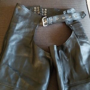 Leather chaps